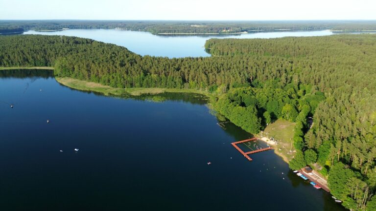 Prywatna plaża ośrodka